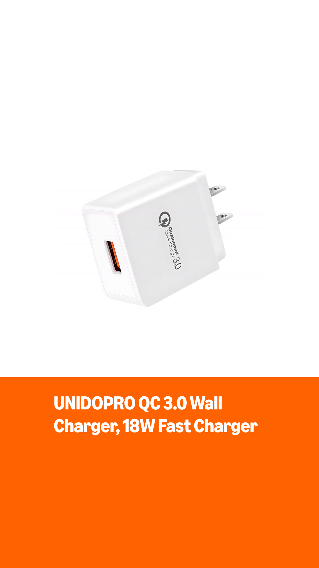 Amazon.com: Quick Charge 3.0, 18W USB Wall Charger QC 3.0 Adapter